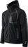 Xhaketa softshell për meshkuj Hi-Tec Prince II, e papërshkueshme nga uji 10 000 mm, me kapuç, e zezë
