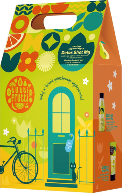 Set kujdesi trupi Tutti Frutti Pear, balsam 200ml, vaj trupi 425ml