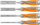 Set daltash druri Kraft, 4 copë, 6 12 18 24mm, dorezë dykomponentëshe