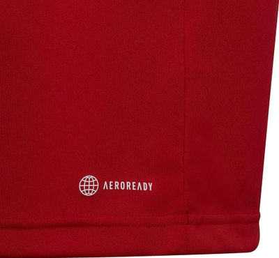 Bluzë polo për kalamaj adidas Entrada 22 Jr H57495, AeroReady, 100% poliester, e kuqe