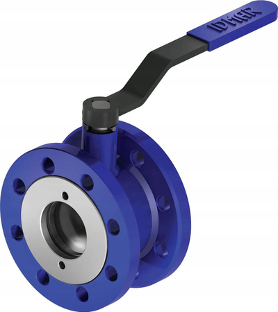 Valvul sferike Idmar WK 2A Sandwich, 1.6 MPa, metalike, blu