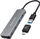 HUB USB Graugear G HUB2A2C AC, 4x USB 3.0, USB 3.2 Gen 1, ngjyrë argjendtë