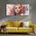 Pikturë muri Marip 122x4,5x62Hcm (HM4570), zezë