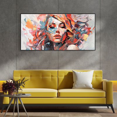 Pikturë muri Marip 122x4,5x62Hcm (HM4570), zezë