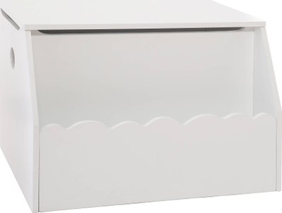 Рафт-кутија за играчки Atmosphera for Kids, MDF и дрво PINE, бела