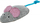 Lodër për mace Trixie Mouse, prej tekstiIli, 15 cm, me ngjyra t’përziera