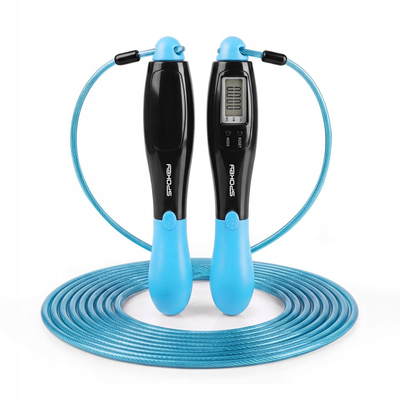 Litar kërcimi Spokey Count Rope, me numërues elektronik, 280 cm