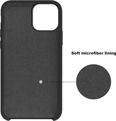 Mbulesë silikoni CASE Liquid për Xiaomi Mi 10T, që s’të rrëshqet nga dora, e zezë
