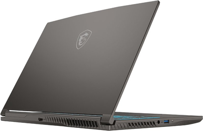 Laptop gaming MSI Thin 15, 15.6" FHD 144Hz, Intel Core i5 gjenerata 13, RTX 4050, 16GB 512GB, gri