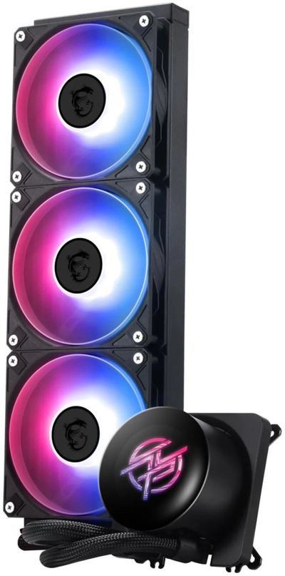 Ftohës uji AIO MSI MPG CoreLiquid P13 360, radiator 360mm, ARGB, i zi