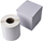 Rrotullë etiketash G&amp;G Compatible 100mm x 100mm, 350 copë, bardh e zi