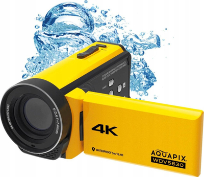 Kamerë nënujore Easypix Aquapix WDV5630, 56MP, video 4K, blu gri