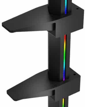 Држач за видеокарта Gelid Solutions ST-RGB-01, со RGB осветлување, црн