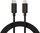 Kabllo karikimi Veho USB C në Lightning, 1m, e zezë