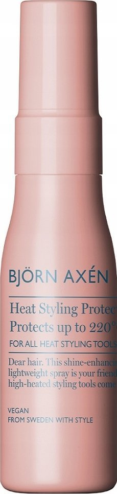 Spraj mbrojtës termik për flokë Björn Axén Heat Styling Protection, 50 ml, deri 220°C, rozë