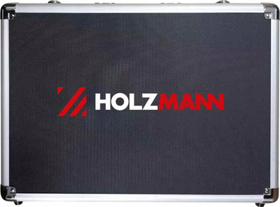 Кутија со алат HOLZMANN WZK119ECO, сет 119 парчиња, со рачка за носење, сребрена