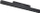 Spot linear magnetik Azzardo Alfa Kira Track AZ4597, 12W, 4000K, ngjyrë e zezë