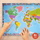Hartë interaktive MOMKI Bilingual World, stilolaps interaktiv, RO EN, shumëngjyrëshe