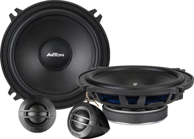 Boksa makine Axton ATC130S, set komponent 13 cm, 110W, të zinj