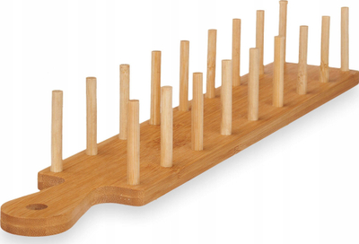 Mbajtëse taco Banquet Bamboo 90503, bambu, 41x7x6 cm, ngjyrë natyrale