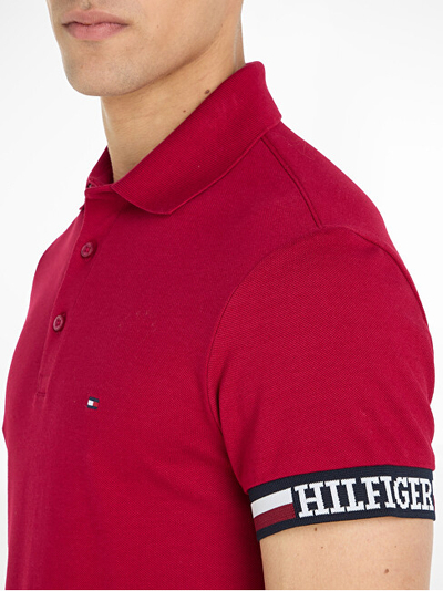 Bluzë për meshkuj Tommy Hilfiger, L, e kuqe