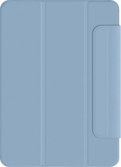 Këllëf tableti Pomologic për iPad Pro 11 M4, tip kapak libri, blu e çelët