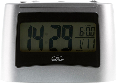 Orë me alarm Bentime NB07-SC0685S, e argjendtë