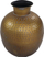 Vazo dekorative HSM Collection Padua Small, metal, 30x35 cm, ari edhe gri