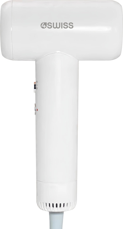 Tharëse flokësh 4Swiss F325 AirTravel+, 1200W, kompakte, e bardhë