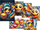 Set shkumësa pluhur për trotuar International Playthings Chalktivity Rainbow Refill, 8 pako, shumëngjyrëshe