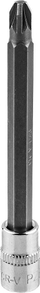 Bit kaçavidë Neo PZ3, 1/4" socket, 87mm, i gjatë