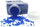 Toptha uji hidrogel për armë gel ball, 20000 copë, 7–8 mm, blu