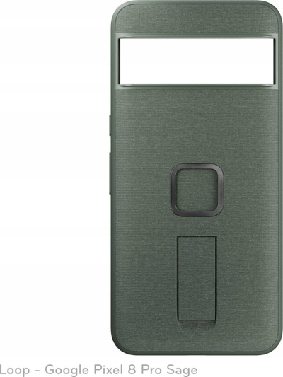 Футрола за телефон Peak Design Mobile Everyday Loop Case за Pixel 8 Pro, SlimLink магнетен, тенок профил 2.4 mm, Sage
