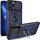 Kuti mbrojtëse Hurtel Hybrid Armor Camshield për iPhone 13 Pro Max, me kapak kamere, blu