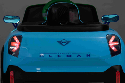 Електричен автомобил за деца Ramiz Mini Concept Aceman, 12V 9Ah, далечински управувач, сина боја