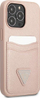 Futrollë telefoni Guess GUHCP13LPSATPP, për iPhone 13 Pro 6.1", hardcase, rozë
