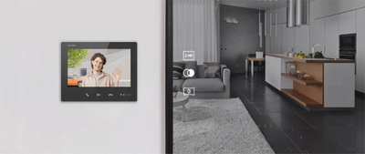 Video domofon Hikvision DS-KD7003EY-IME2, 2MP, IP65 IK10, metalik