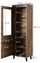 Kabinet NORD, 60x38x182.5 cm, dru lisi wotan, antracit