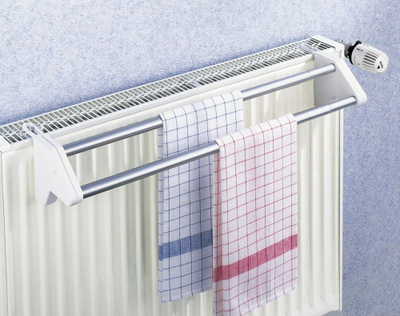 Tharëse rrobash Wenko Extendable Radiator, e zgjatshme, alumini, gri
