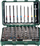 Set gidoresh Metabo Chrome (626704000), 71 copë