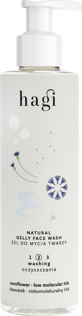 Xhel pastrues fytyre Hagi Natural Gelly Face Wash, 150ml, për të gjitha llojet e lëkurës