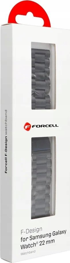 Rrip ore Forcell F-Design FS06 për Samsung Watch, 22mm, i zi