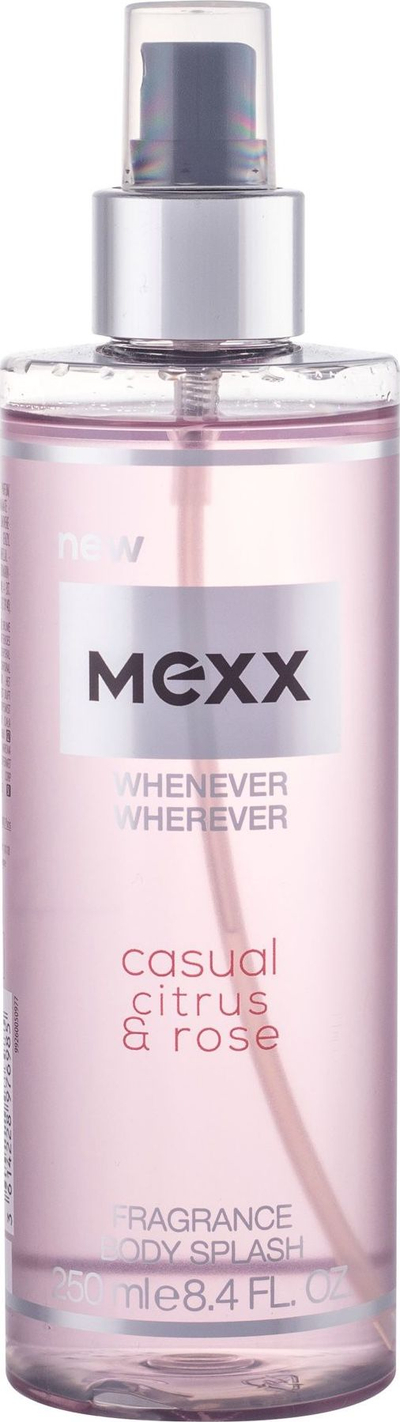 Sprej trupi Mexx Whenever Wherever Casual Citrus &amp; Rose, për goca, 250ml, rozë