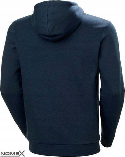 Bluzë me kapuç Helly Hansen Workwear Mixed Fabric, grafike, navy, M Regular