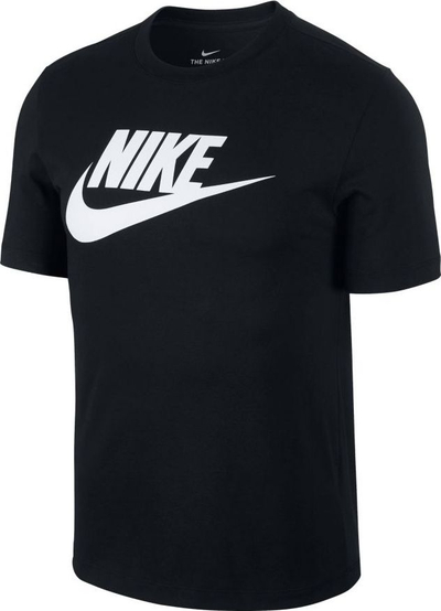Bluzë sportive Nike NSW Tee Icon Futura AR5004-010, pambuk, për burra, e zezë