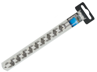 Freza për dru Graphite 57H251, spirale, 30mm, me bisht gjashtëkëndor