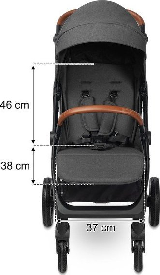 Karrocë për fëmijë Caretero Elma, e hirtë