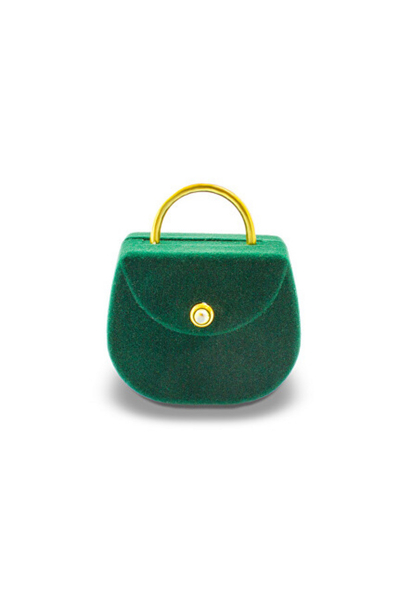 Kuti Beneto Handbag KDET20-GR, e gjelbërt e errët