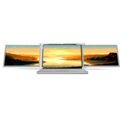 Monitor Misura 3M1200S1 Dual portativ, 12", 1920 x 1080, i argjendtë
