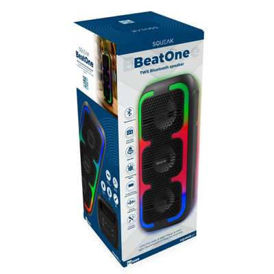 Kutizë karaoke Squeak Beatone Sq1009, Bluetooth 5.3, 45W, e zezë